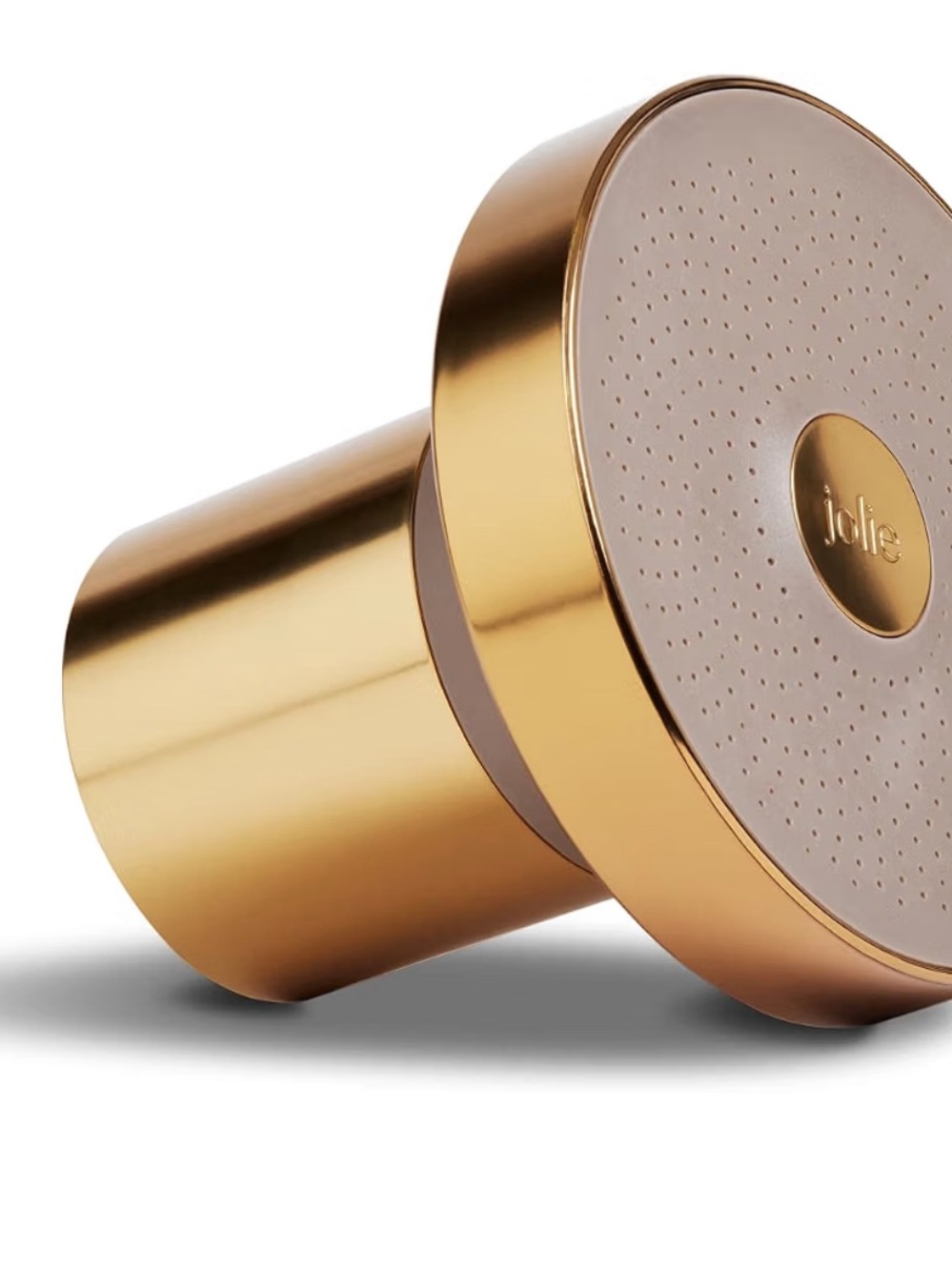 Jolie Brushed Gold Filtered Showerhead